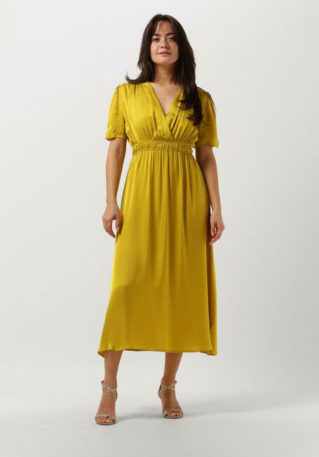 Gele SUNCOO Midi jurk COSIMA - large