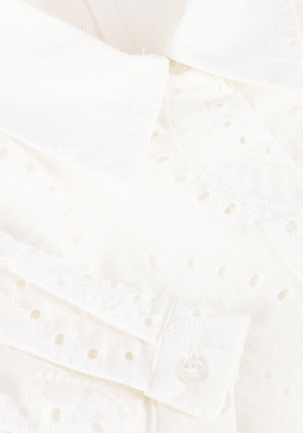 Witte OBJECT Blouses OBJBITTEN L/S RE SHIRT - large