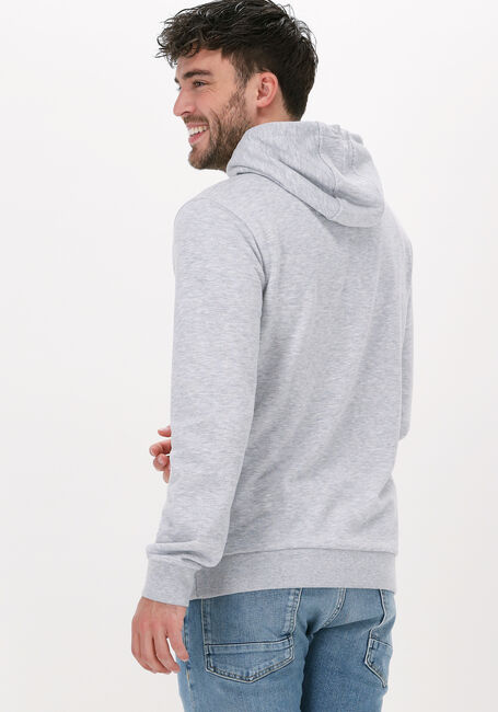 Lichtgrijze CRUYFF Sweater AITOR HOODIE - BRUSH BACK FLEECE - large