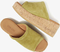 Groene VIA VAI Slippers SISSEL RYDE - medium