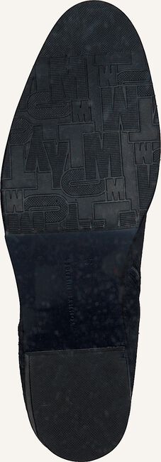 Blauwe TOMMY HILFIGER Enkellaarsjes BLOCK BRANDING MID Blauwe TOMMY HILFIGER Enkellaarsjes BLOCK BRANDING MID - large