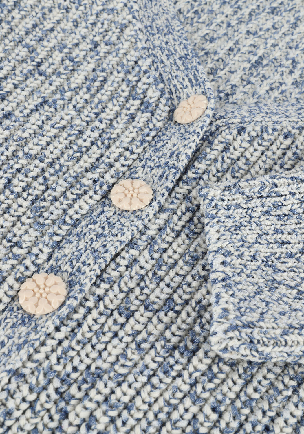 Blauwe FABIENNE CHAPOT Trui COCO CARDIGAN - large