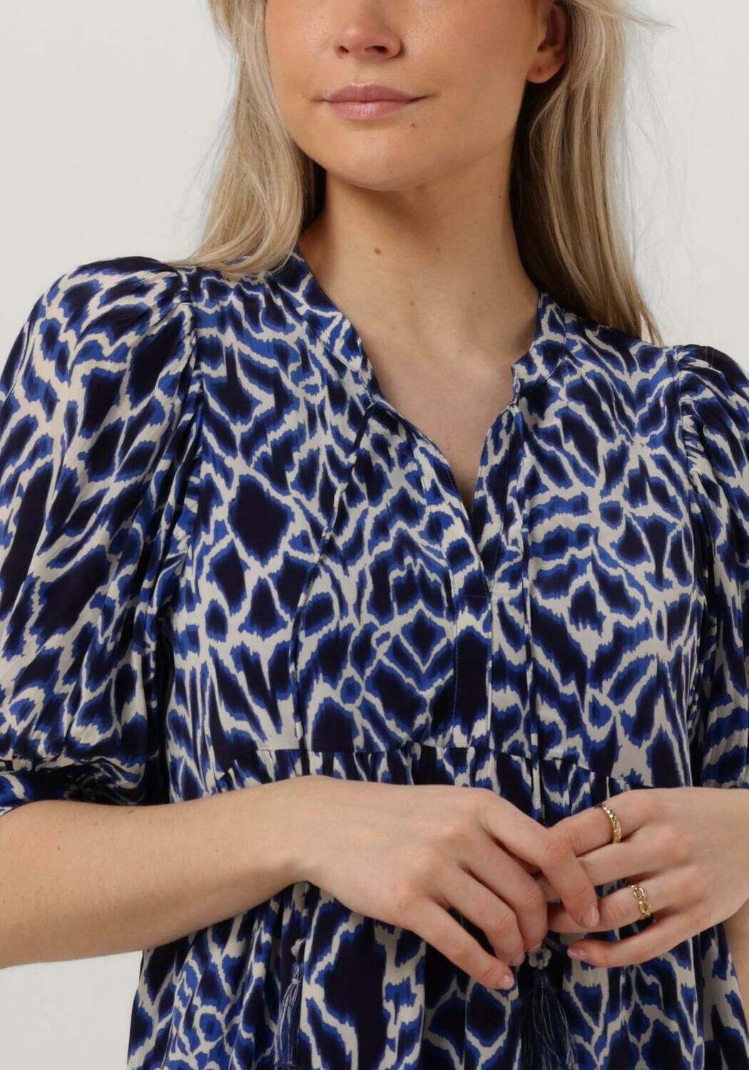 Moliin jurk blauw hot sale