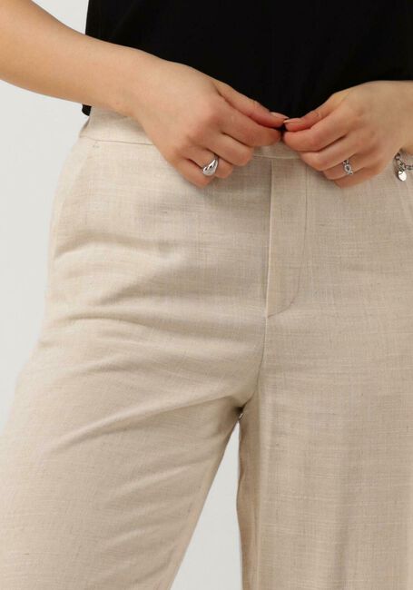 Zand OBJECT Pantalon OBJSANNE ALINE WIDE PANT - large