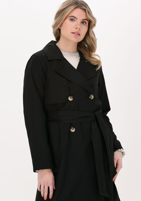 Zwarte SELECTED FEMME  WEKA TRENCHCOAT - large