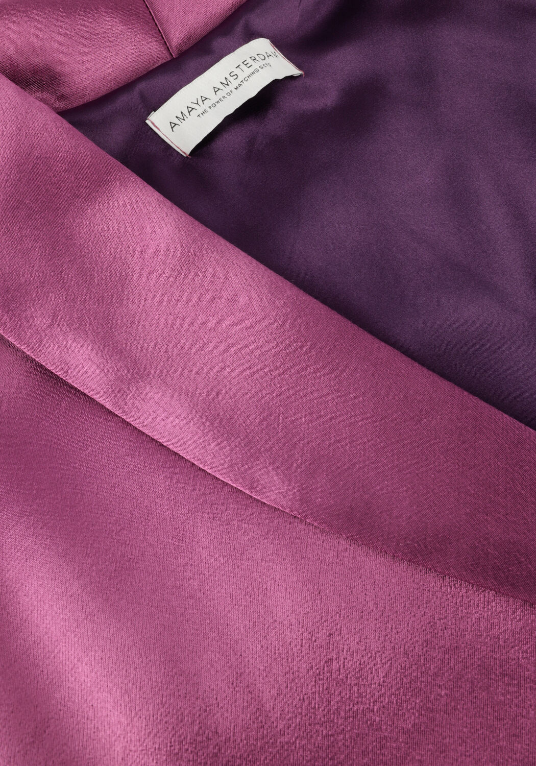 Paarse AMAYA AMSTERDAM Blazer ALIX JACKET/ KIMONO - large