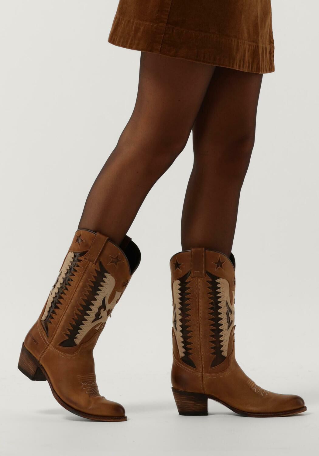 Bruine SENDRA Cowboylaarzen 14144 - large