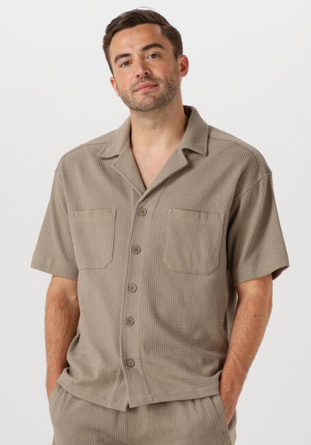 Bruine DRYKORN Casual overhemd LAUWERNZ 522160 - large