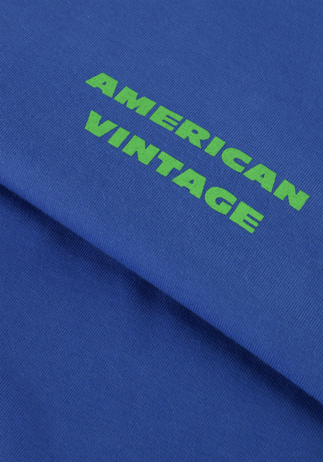 Blauwe AMERICAN VINTAGE T-shirt FIZVALLEY - large