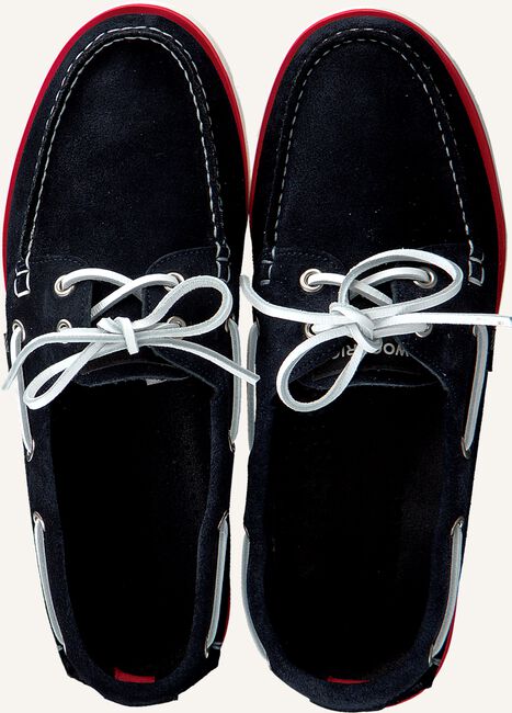 Blauwe WOOLRICH Instappers BOAT SHOE Blauwe WOOLRICH Instappers BOAT SHOE - large