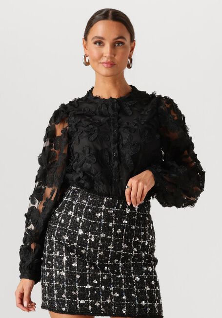 Zwarte Y.A.S. Blouses YASKARLY LS SHIRT - large