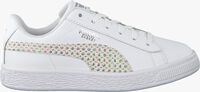 Witte PUMA Sneakers BASKET CHAMELEON  - medium