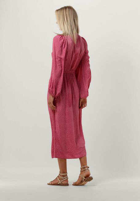 Roze SISSEL EDELBO Midi jurk CHERILYN DRESS - large
