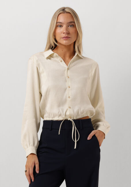 Ecru VANILIA Blouses ROMANTIC STRUCTURE SHIRT - large