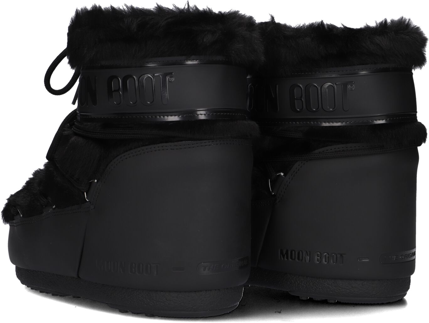 Moon Boot Dames Boots Icon Low Faux Fur - Zwart, foto 3