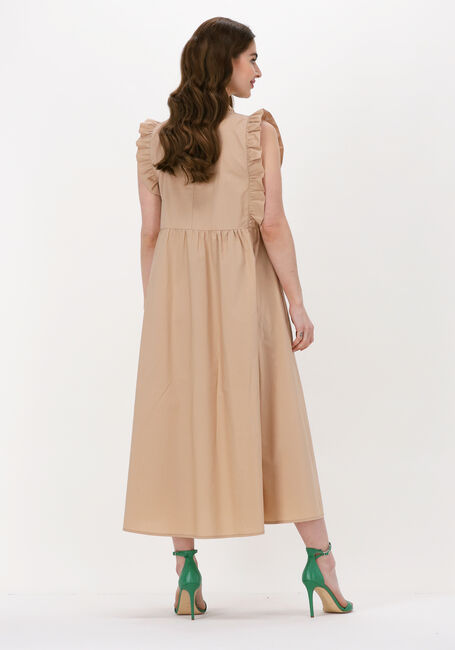 Zand ACCESS Midi jurk DRESS WITH RUFFLES AT THE TOP - large