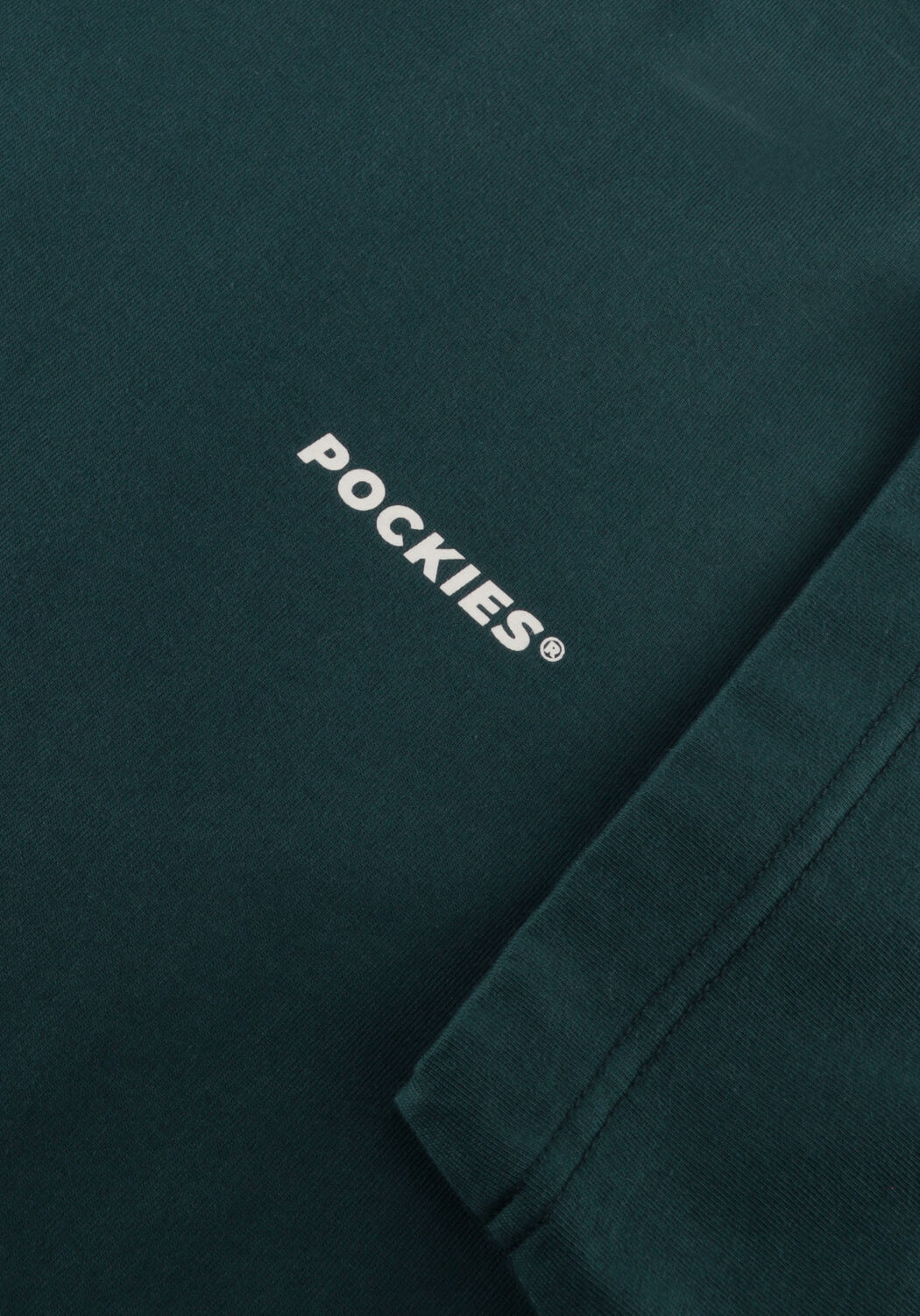 Donkergroene POCKIES T-shirt SUNDAYS TEE - large