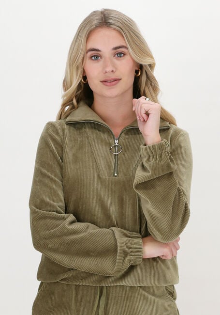 Donkergroene YDENCE Sweater SWEATER JENKA - large