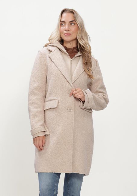 Beige NUKUS Mantel MIRTHE COAT BOUCLE - large
