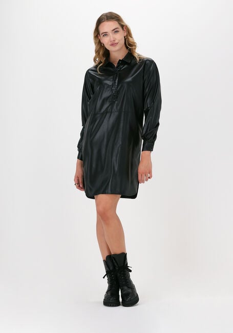 Zwarte SIMPLE Mini jurk TESSA - large