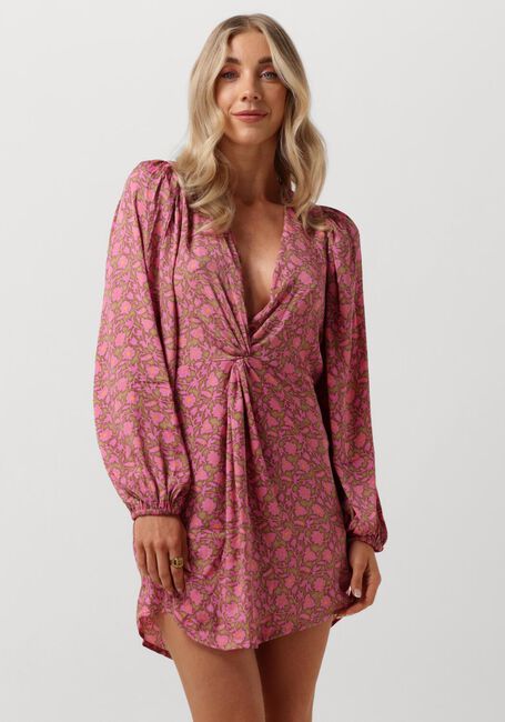 Roze SISSEL EDELBO Mini jurk WENDY SHORT DRESS - large
