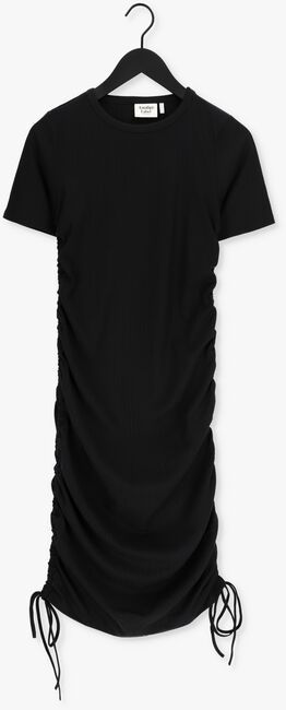 Zwarte ANOTHER LABEL Midi jurk OLIVE DRESS - large