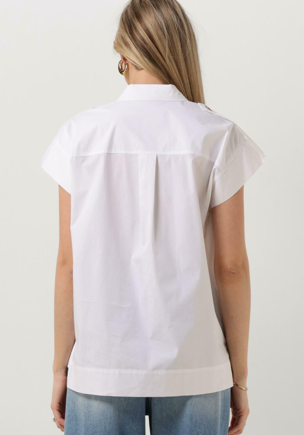 TWINSET MILANO Dames Blouses Woven Shirt Wit