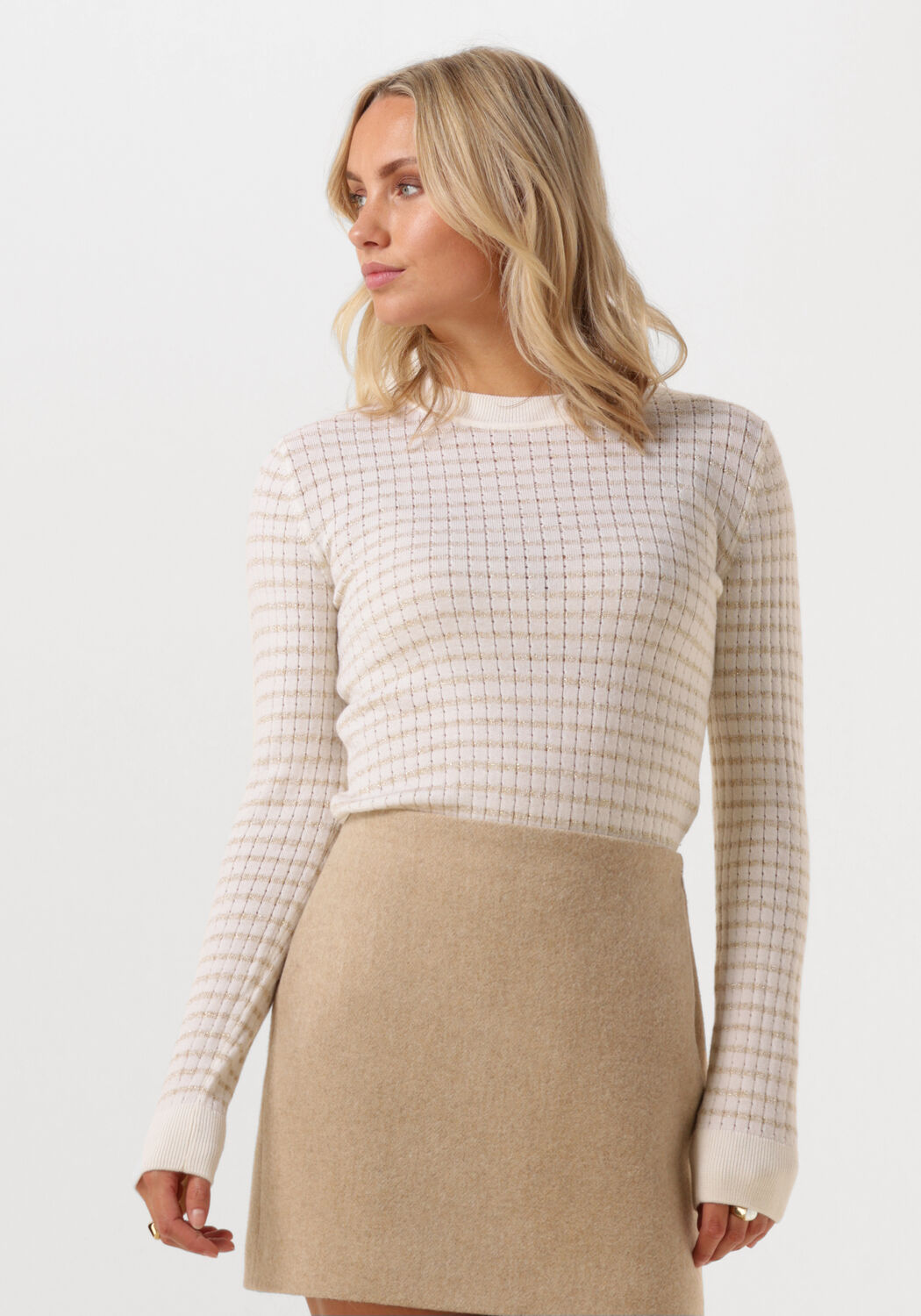 Top ecru store dames