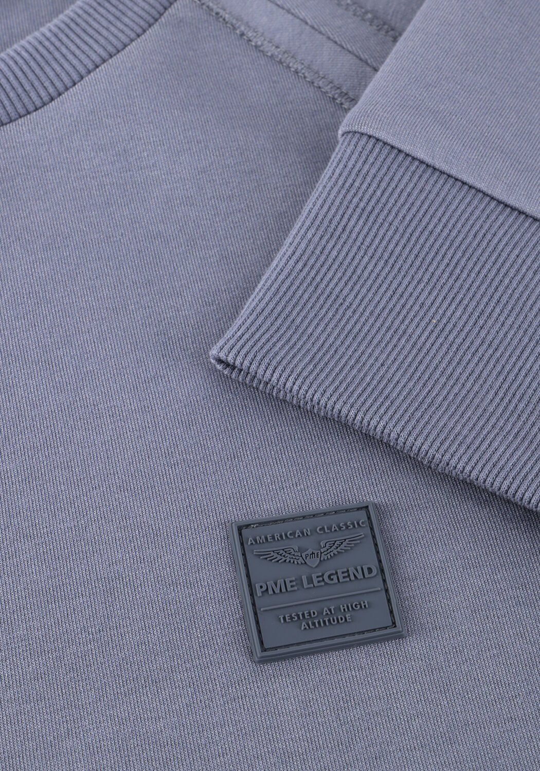 Blauwe PME LEGEND Sweater SOFT LIGHT SWEAT - large