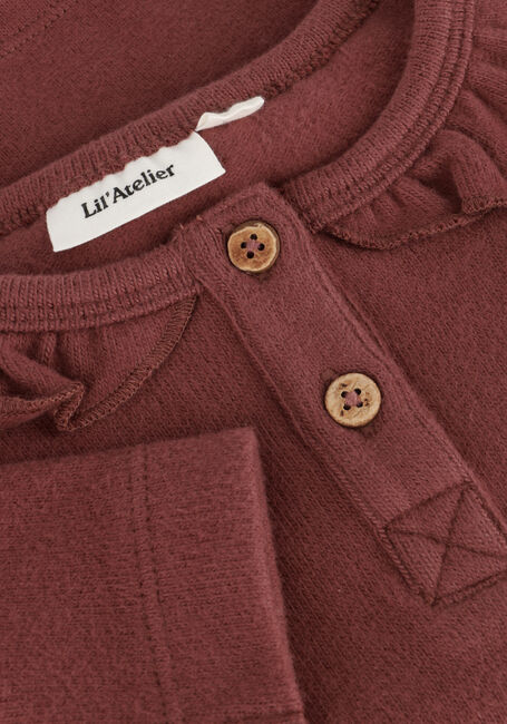 Paarse LIL' ATELIER Top NMFTHORO HOU LS SLIM TOP LIL - large