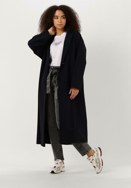 Donkerblauwe PENN & INK Mantel S23N139 - large