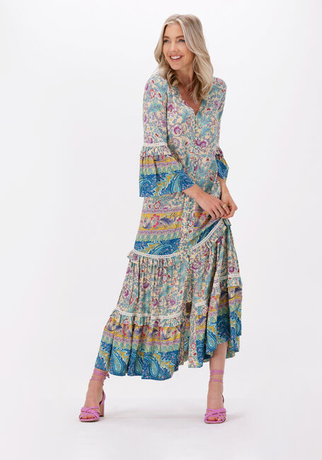 Raap bladeren op Adolescent Oude man Gele Y.A.S. Maxi jurk YASHUA 3/4 LONG DRESS - FEST | Omoda