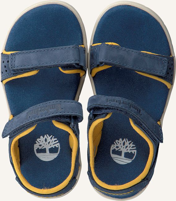 Blauwe TIMBERLAND Platte sandalen NUBBLE L/F STRAP SANDAL Blauwe TIMBERLAND Platte sandalen NUBBLE L/F STRAP SANDAL - large
