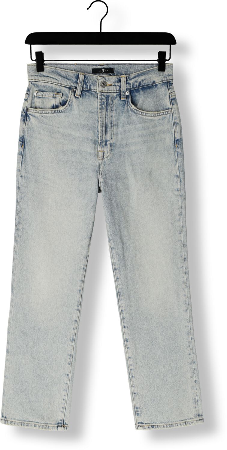 7 FOR ALL MANKIND Dames Jeans Logan Stovepipe Sahara Blauw