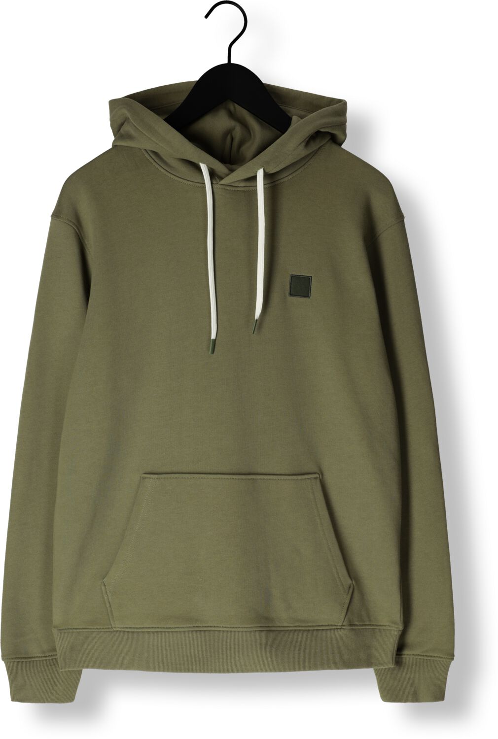 SCOTCH & SODA Heren Truien & Vesten Essential Logo Badge Hoodie Groen