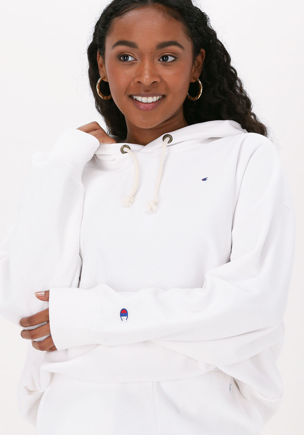Champion trui wit sales