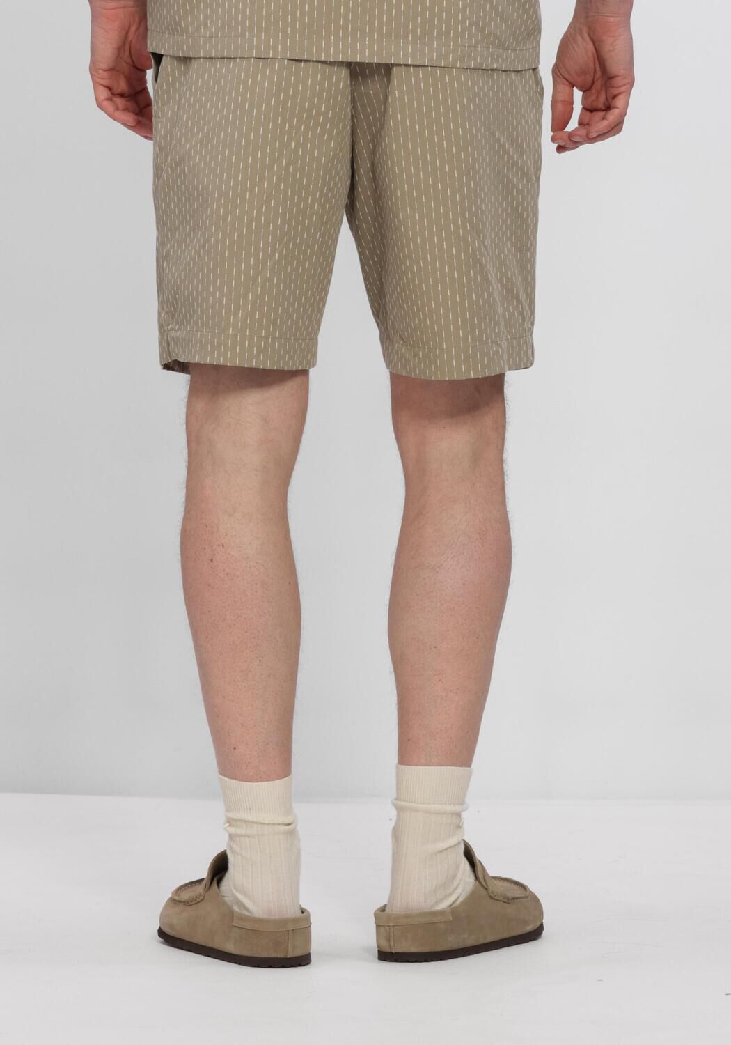 Beige WOODBIRD Korte broek WBBOMMY SHIKO SHORTS - large