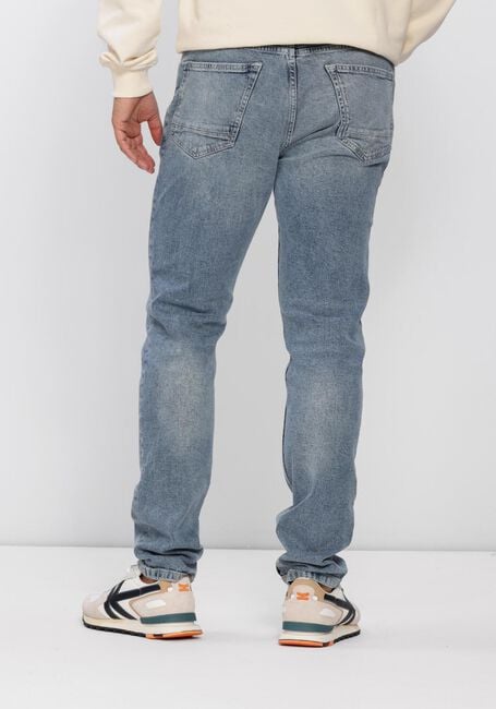 Blauwe PURE PATH Slim fit jeans THE RYAN SLIM FIT JEANS - large