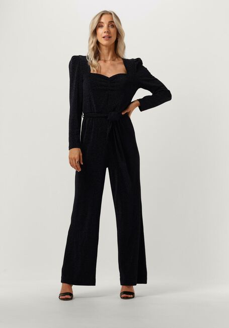 Donkerblauwe Y.A.S. Jumpsuit YASDISNA LS JUMPSUIT - large