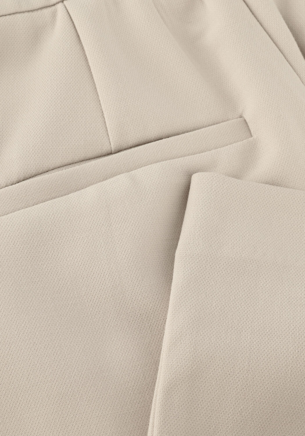 Beige MSCH COPENHAGEN Wijde broek MSCHMACY MICHELLE HW WIDE PANTS REGULAR - large