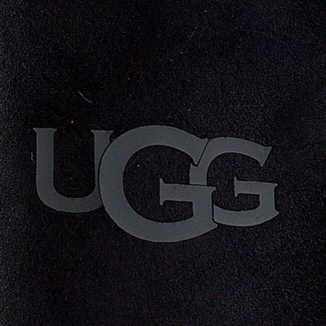 Zwarte UGG Handschoenen SHEEPSKIN LOGO MITTEN Zwarte UGG Handschoenen SHEEPSKIN LOGO MITTEN - large