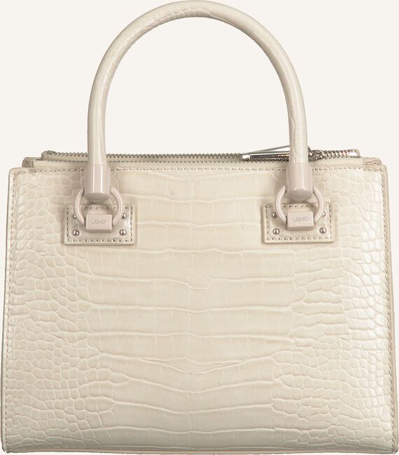 Witte LIU JO Handtas MANHATTAN S SATCHEL ZIP Witte LIU JO Handtas MANHATTAN S SATCHEL ZIP - large