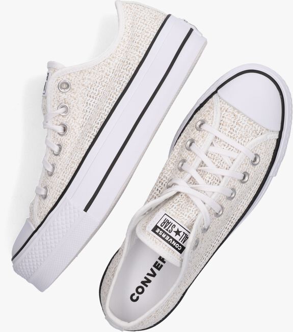 Witte CONVERSE Lage sneakers CHUCK ALL STAR LIFT OX |
