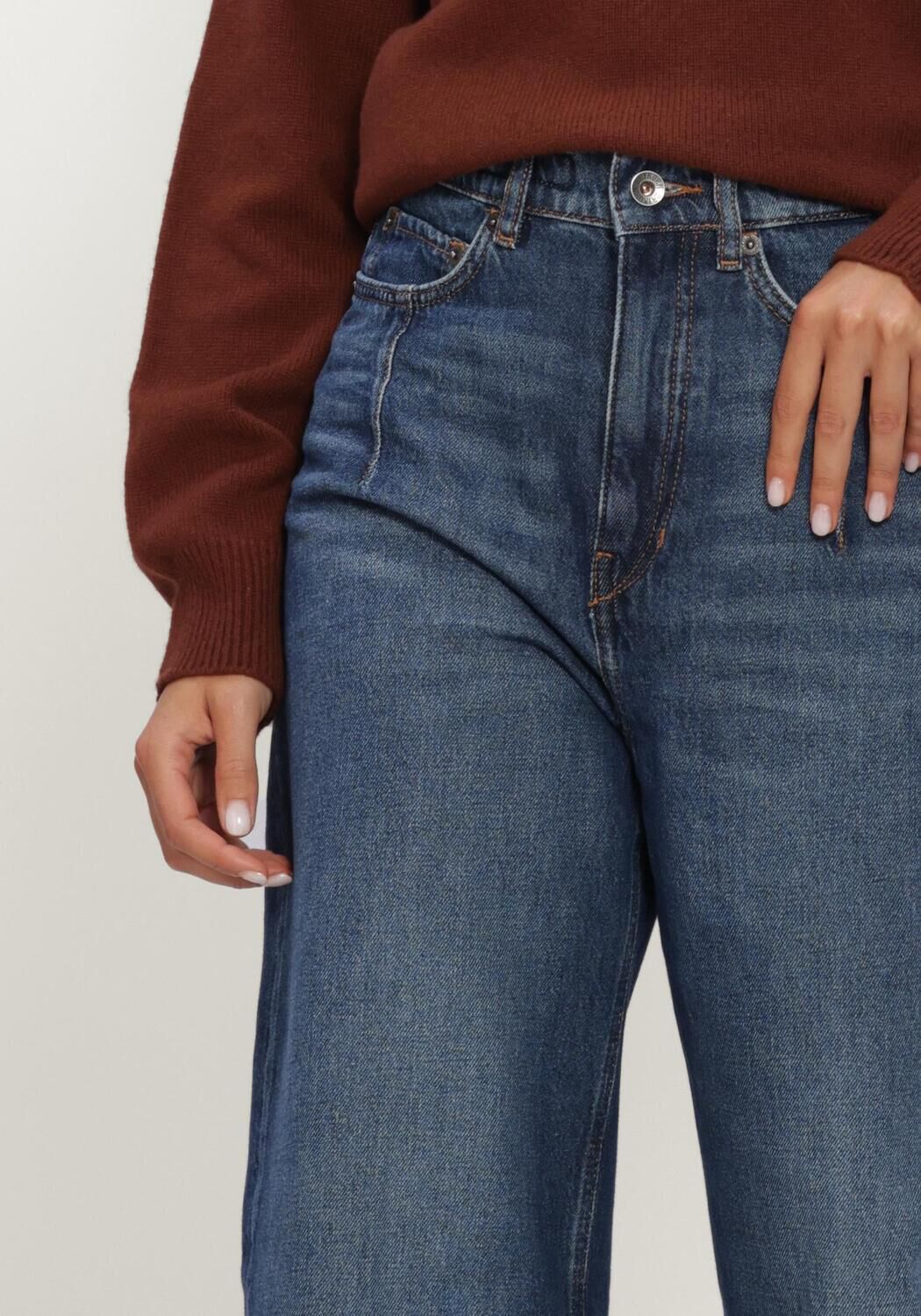Blauwe DRYKORN Barrel jeans LIABLE - large