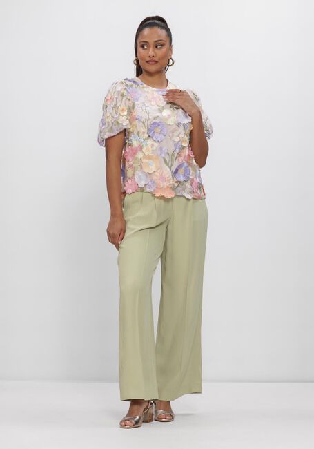 Lila Y.A.S. Tops & T-shirts YASFLOWERING SS TOP - large