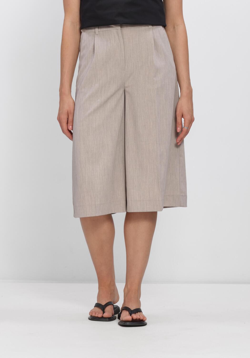 Bruine OBJECT Shorts OBJIVALO HW LO BERMUDA SHORTS - large