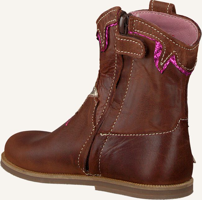 Cognac SHOESME Enkellaarsjes BL8W123 Cognac SHOESME Enkellaarsjes BL8W123 - large