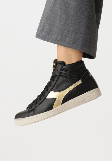 Zwarte DIADORA Hoge sneakers GAME L HIGH WAXED WN - large