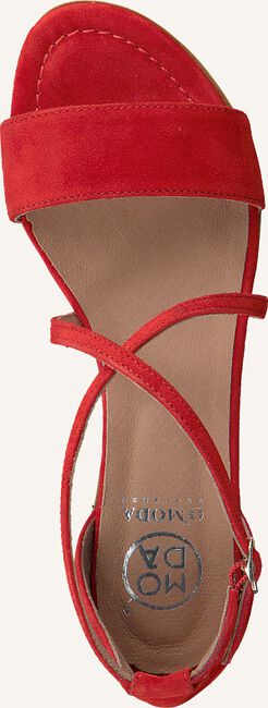 Rode OMODA Platte sandalen 051.970 Rode OMODA Platte sandalen 051.970 - large