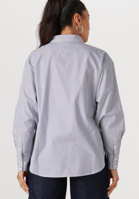 Blauwe ANOTHER LABEL Blouses STELLA SHIRT L/S - large